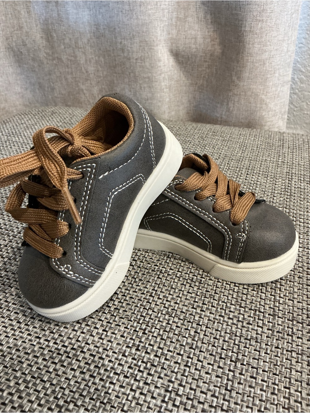 Zoe & Zac Dress Shoes with Brown Laces — Comfortable Everyday Style
